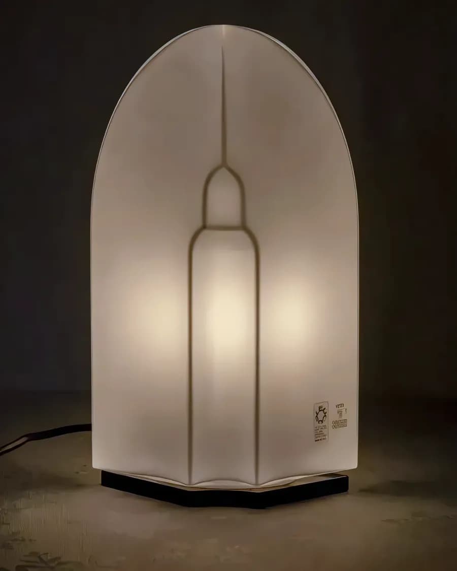 Tiki Tischlampe von Kazuhide Takahama für Leucos, Italien, 1983