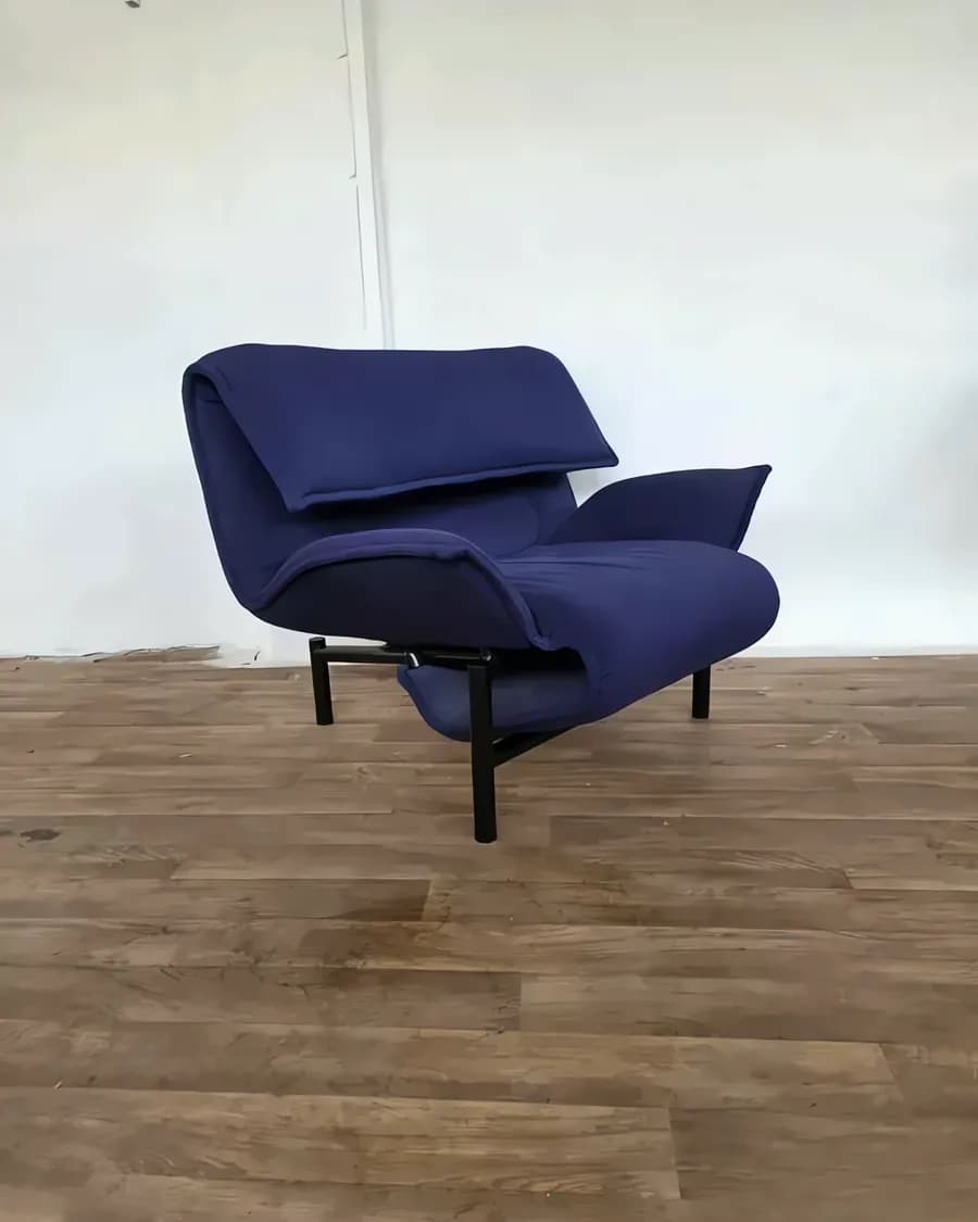 Veranda Sessel von Vico Magistretti für Cassina, 1970er