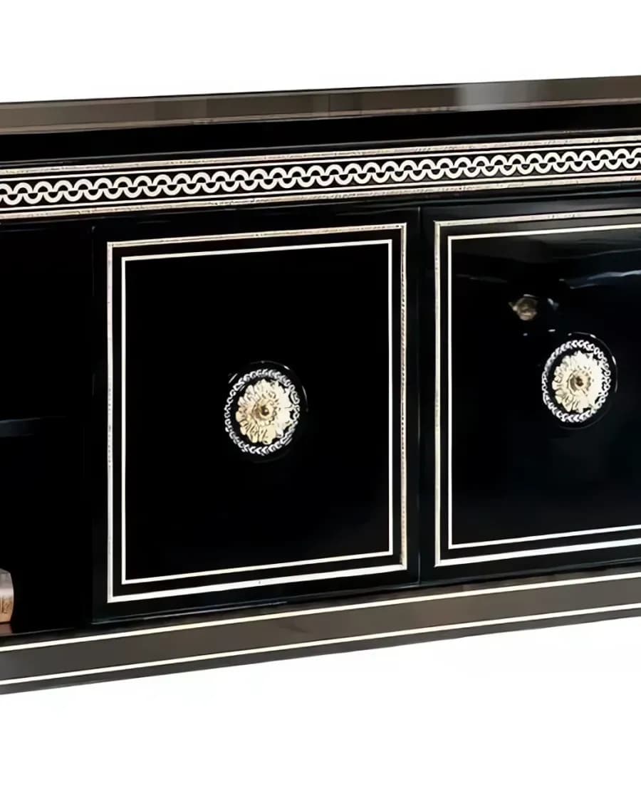 Exklusive Mariner TV-Konsole im Art-Déco-Stil