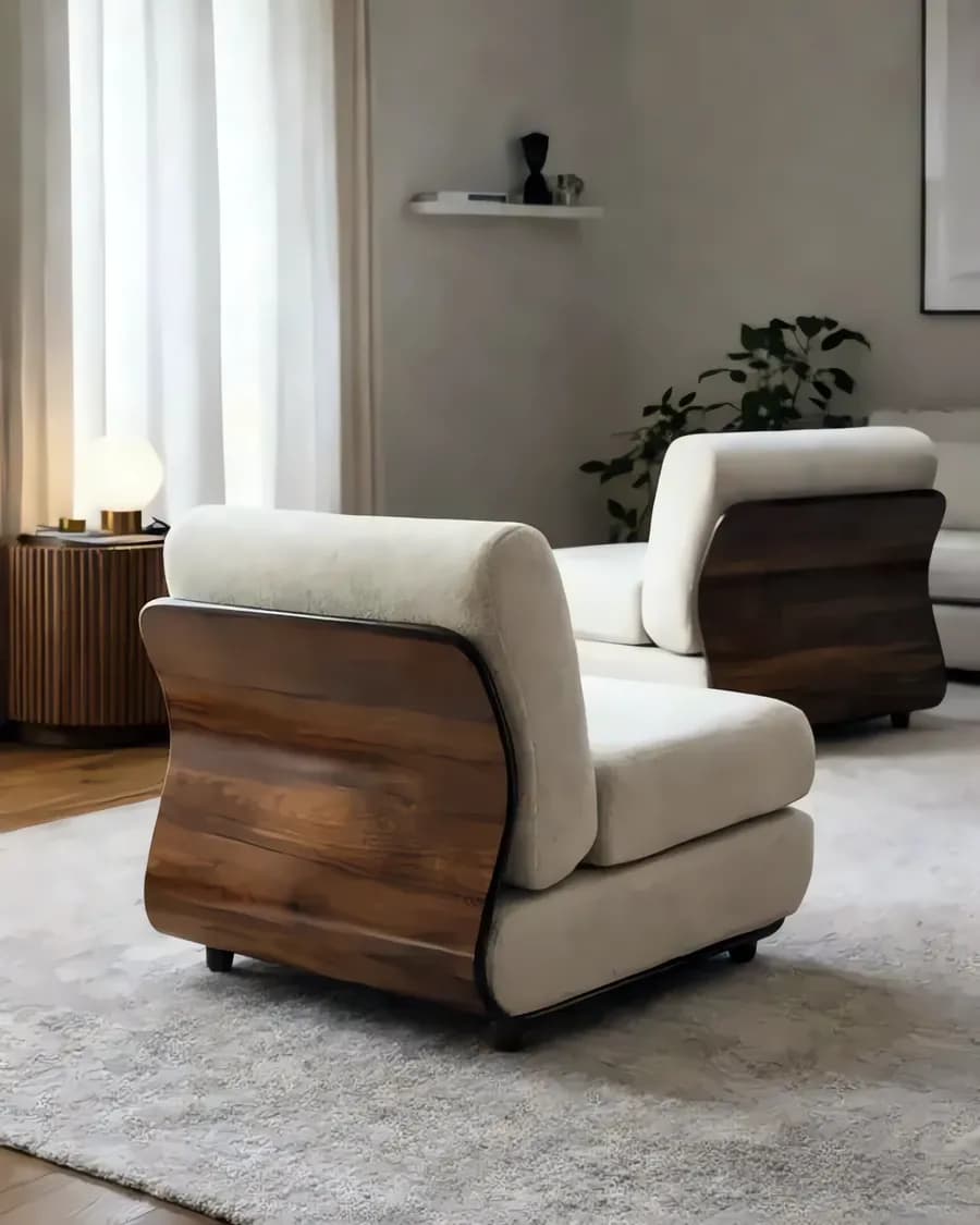 Italienisches Modulsofa im Stil von Mario Bellini, 1950er–1960er Jahre