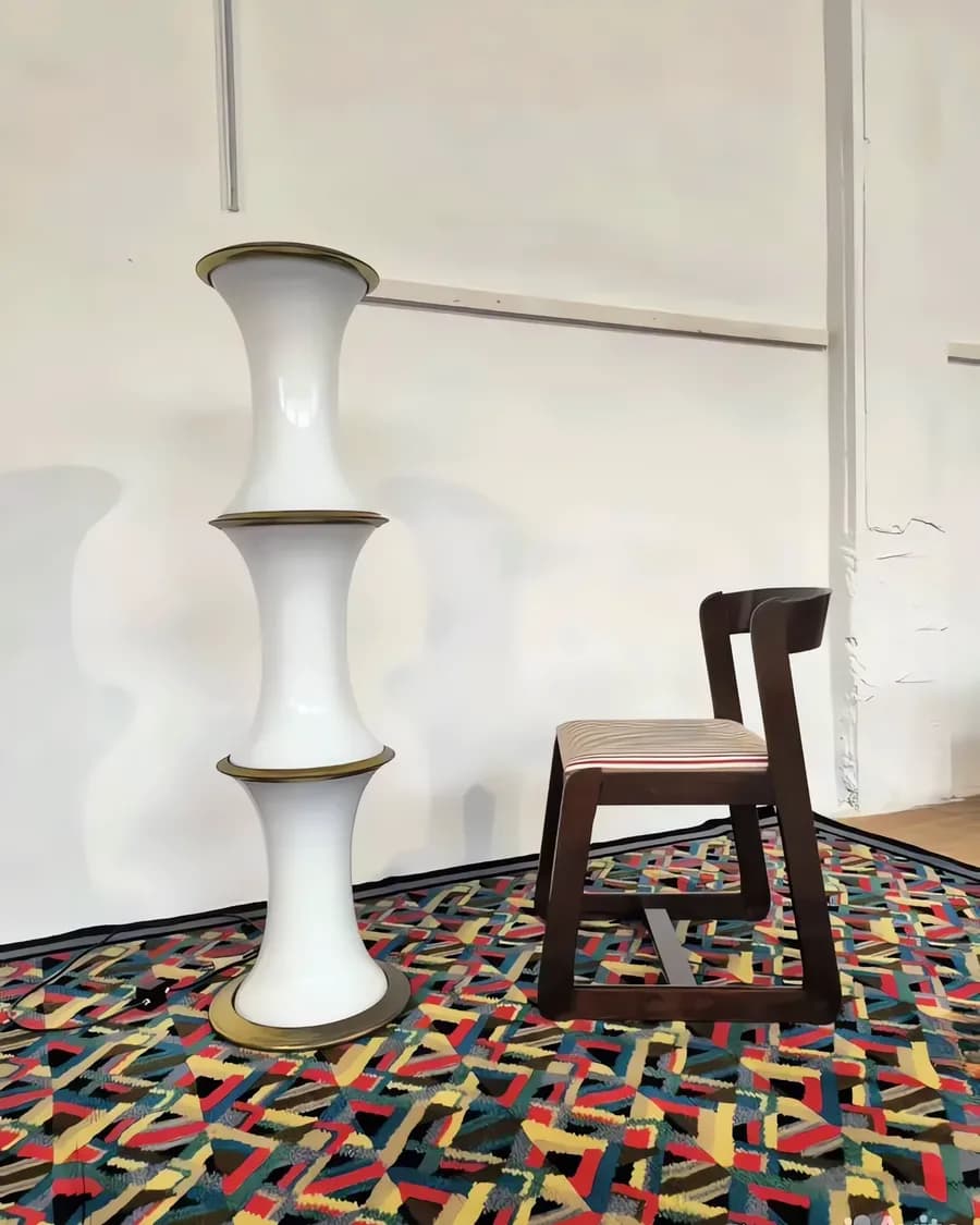 Italienischer Vintage-Torsher von Enrico Tronconi für Vistosi, 1970er