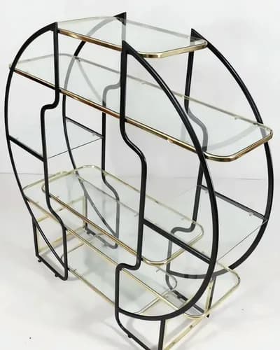 Стеллаж в стиле Milo Baughman, Италия, 1970-е — 03.webp (enhanced)