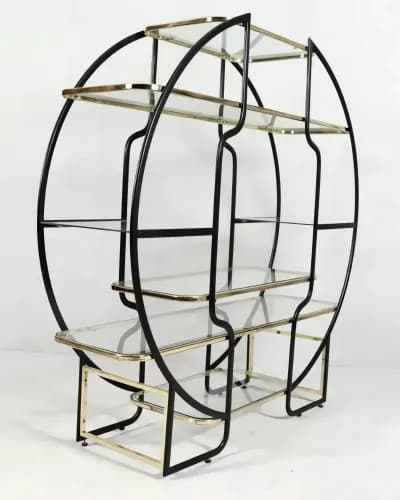 Стеллаж в стиле Milo Baughman, Италия, 1970-е — 04.webp (enhanced)