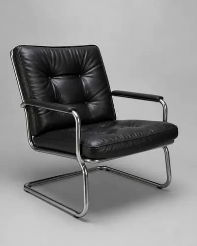 Chrome Cantilever Lounge — main