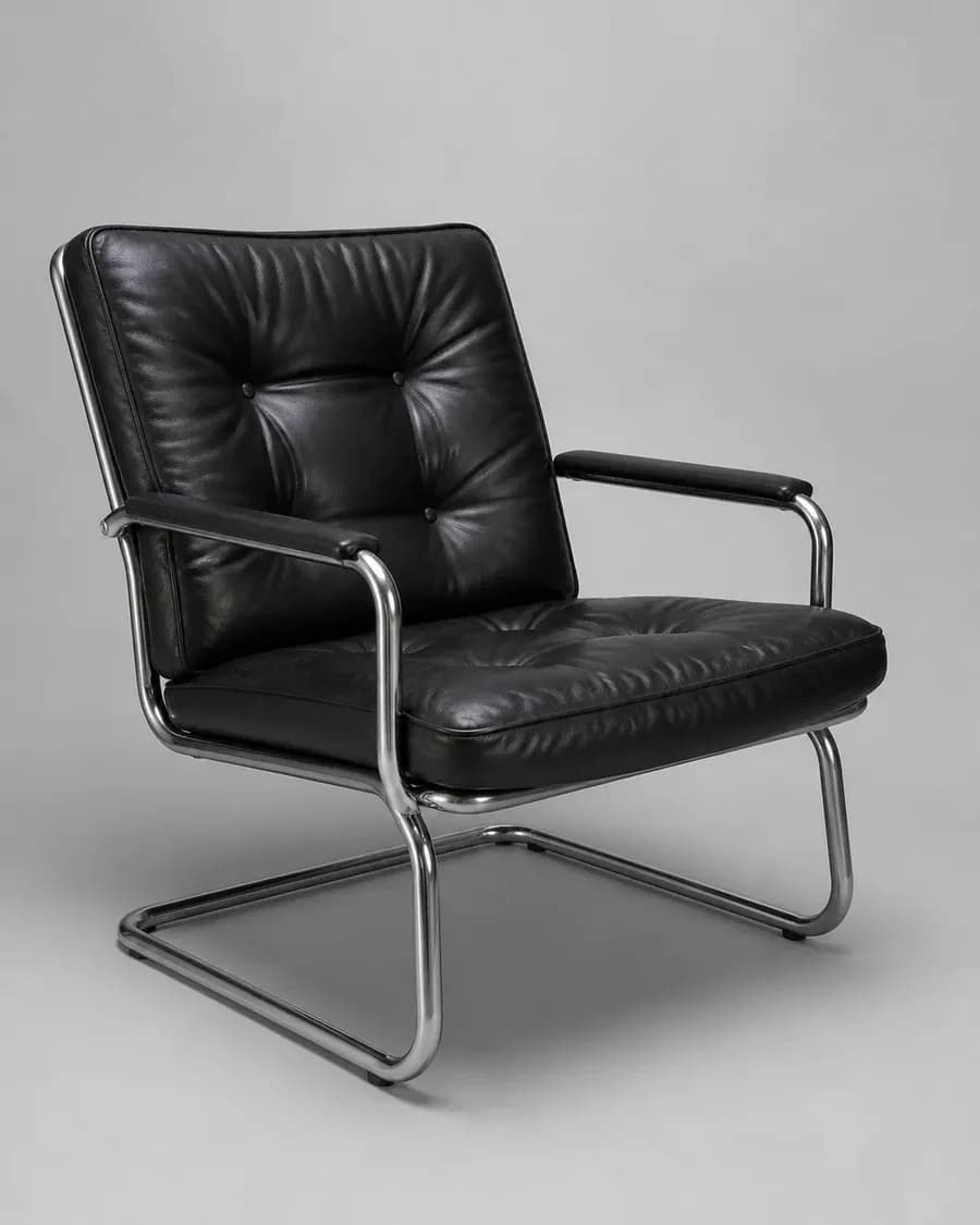 Chrome Cantilever Lounge — main